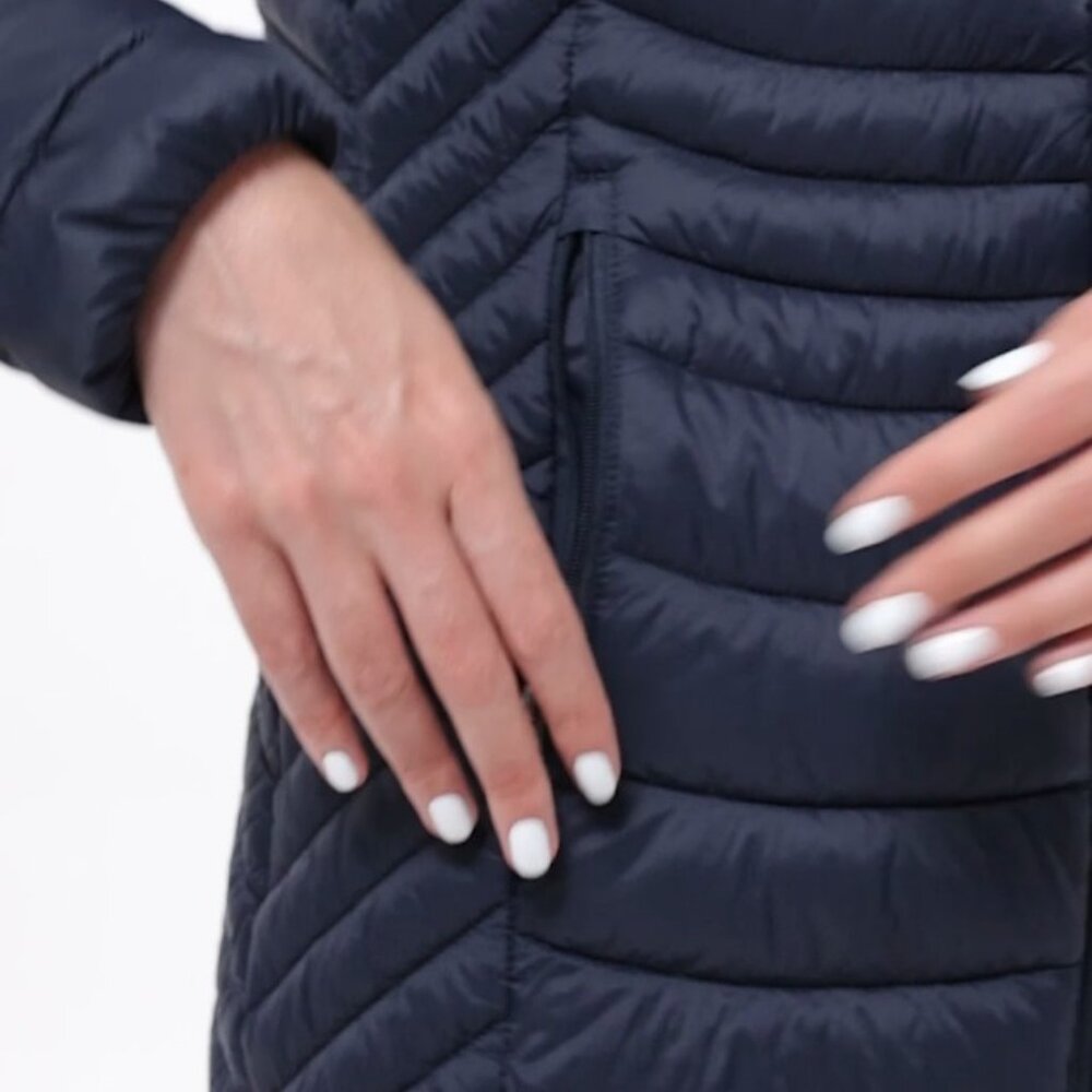 Mid-Length Packable Puffer Jacket Lightweight War… - image 8